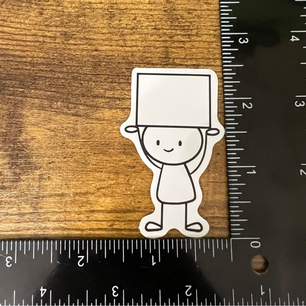 66pc Stick Figure Cartoon Sticker Set - Picture 2 of 13